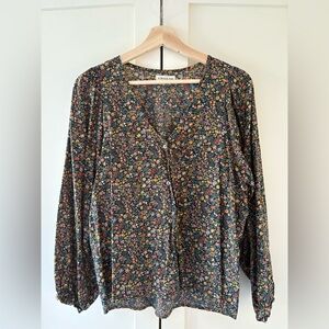 A Bronze Age Microfloral Top XS/S